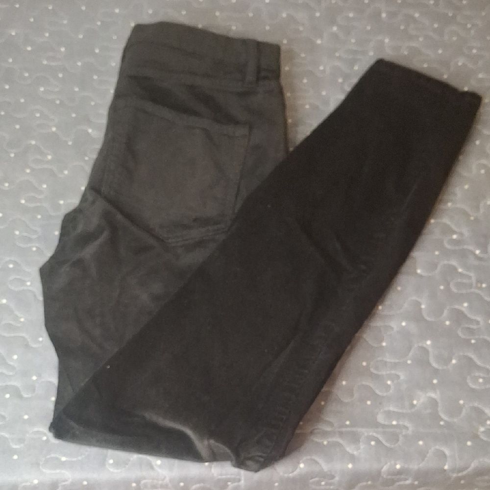 Loft Women's High Waist Skinny Black Pants size 2